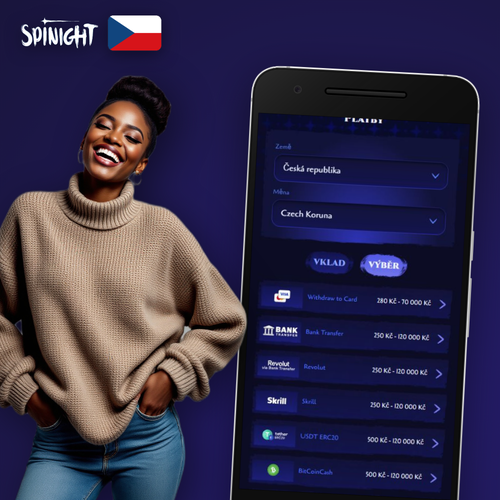 Spinight Casino výběr výher na mobilu – pokladna s platebními metodami bez poplatků