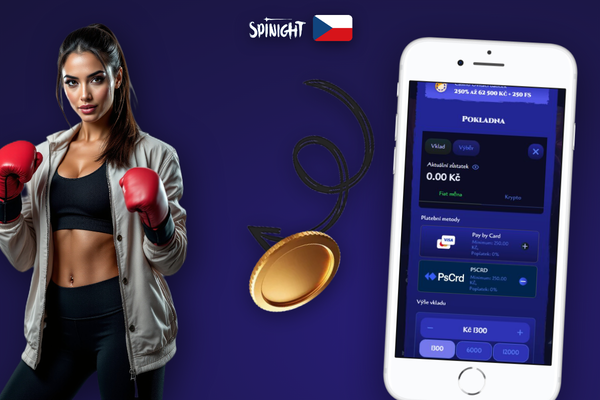 Vizualizace blockchainu při potvrzování kryptovkladu na kasino Spinight